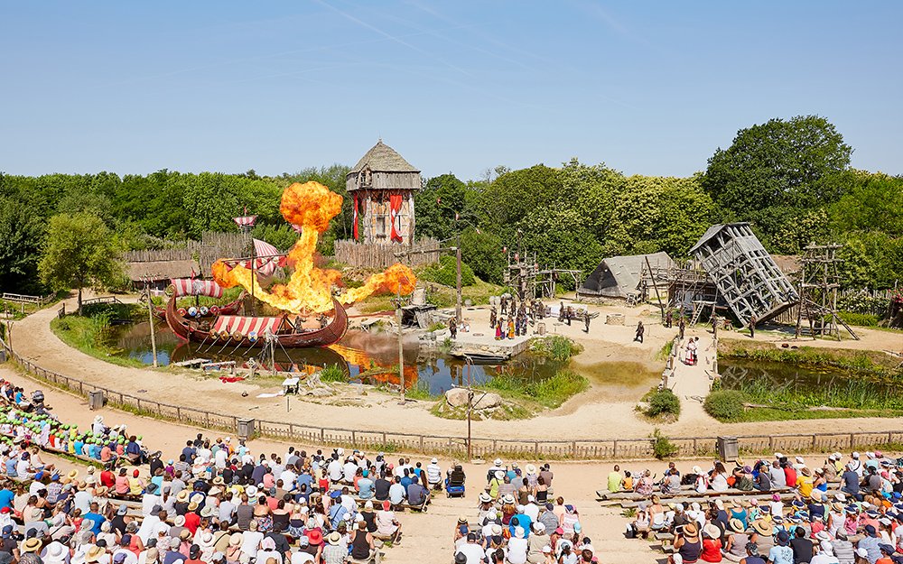 Spectacle des Vikings au Puy du fou