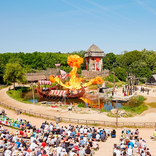 Spectacle des Vikings au Puy du fou