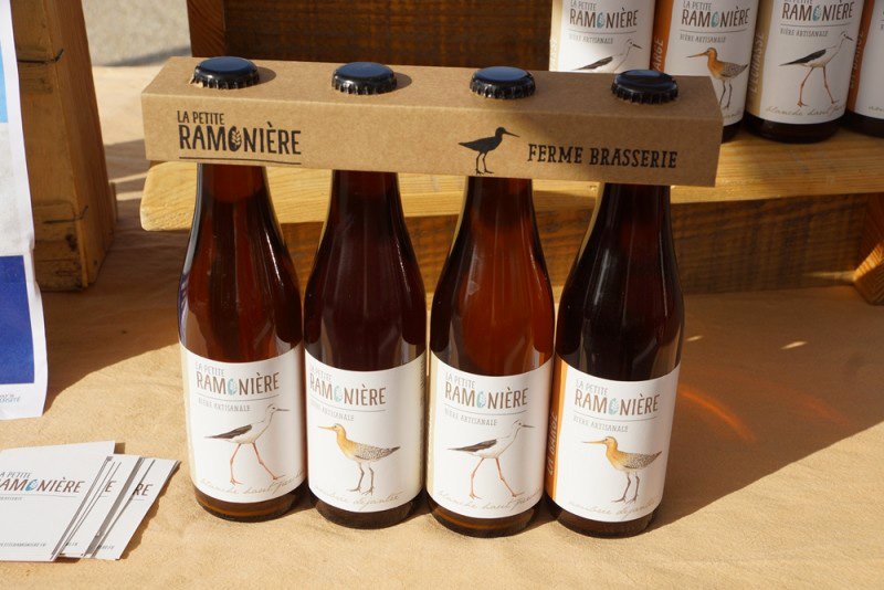 Les bières de la Petite Ramonière à Notre Dame de Monts. 